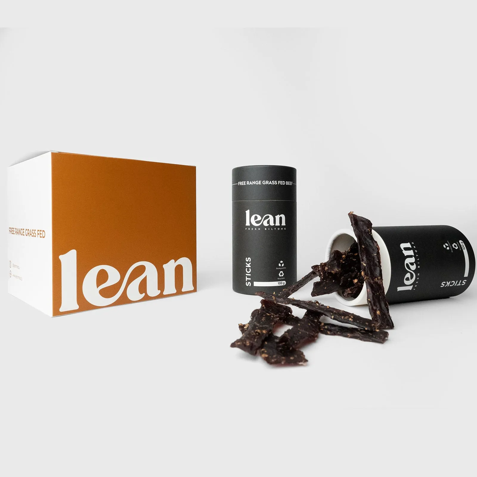 Lean - Biltong Chips Box 400g