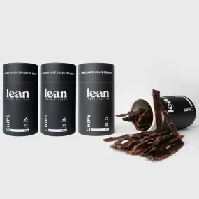 Lean - Biltong Chips Box 400g