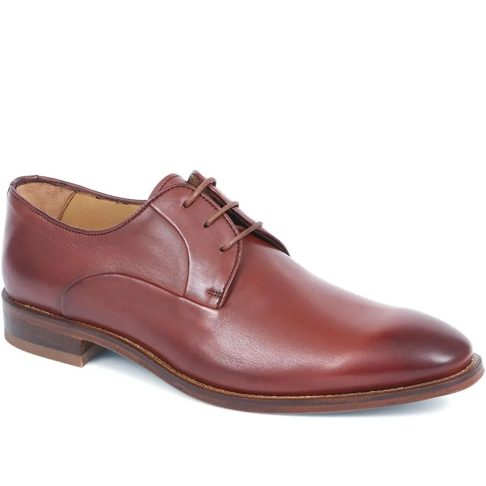 Leather Derby Shoes - CREWE / 323 780