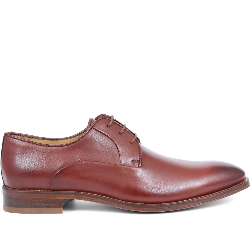 Leather Derby Shoes - CREWE / 323 780