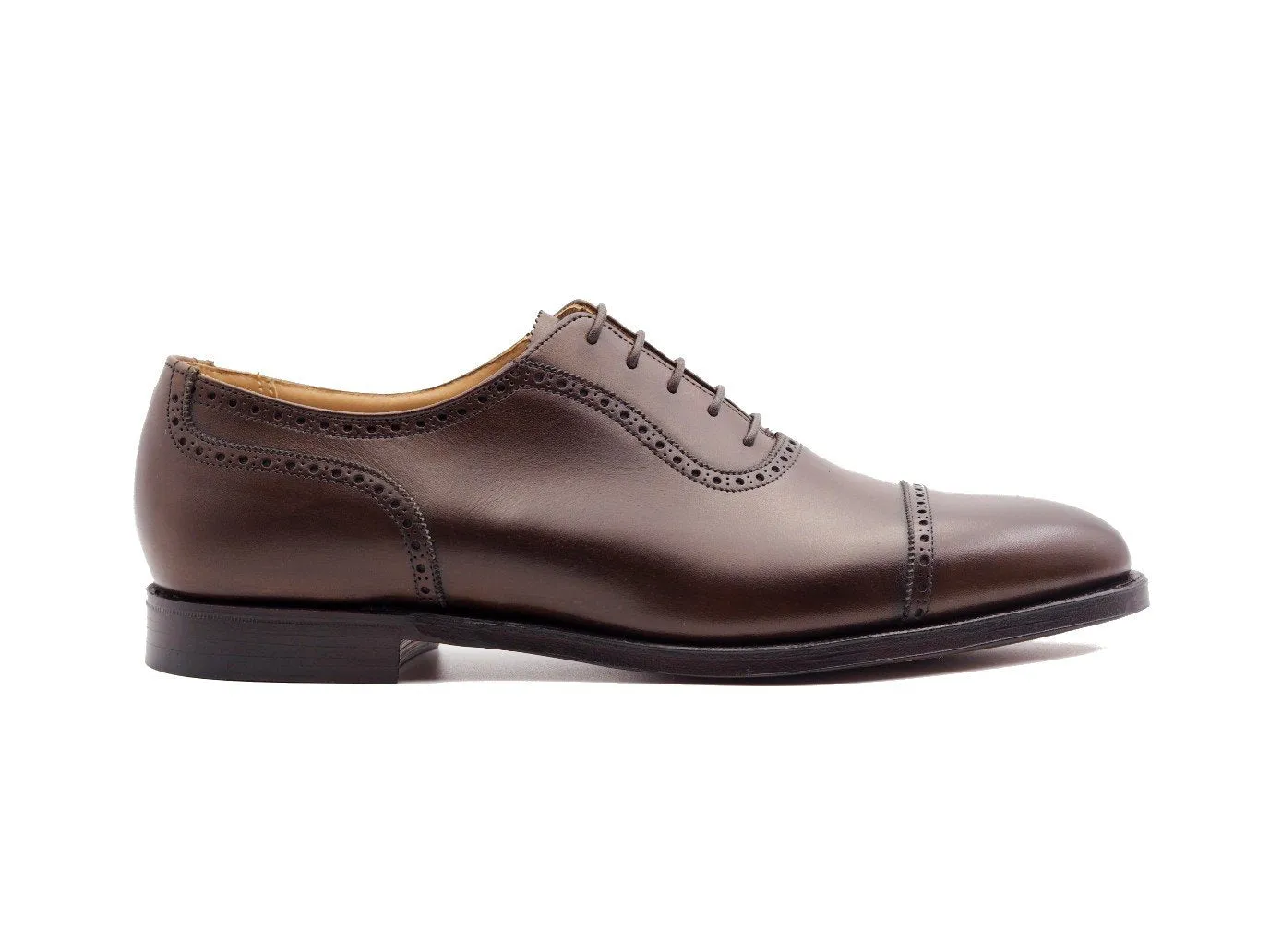 Macquarie 2 Dark Brown Burnished Calf