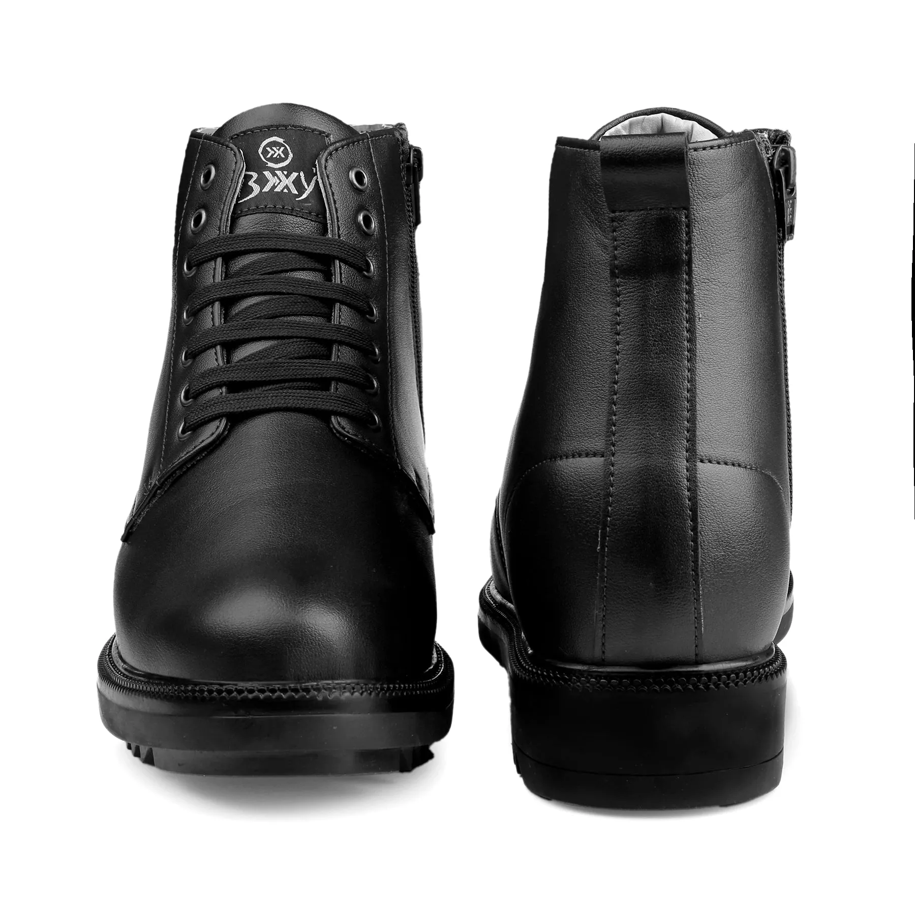 Men's 4 Inch Hidden Height Increasing Elevator Boots