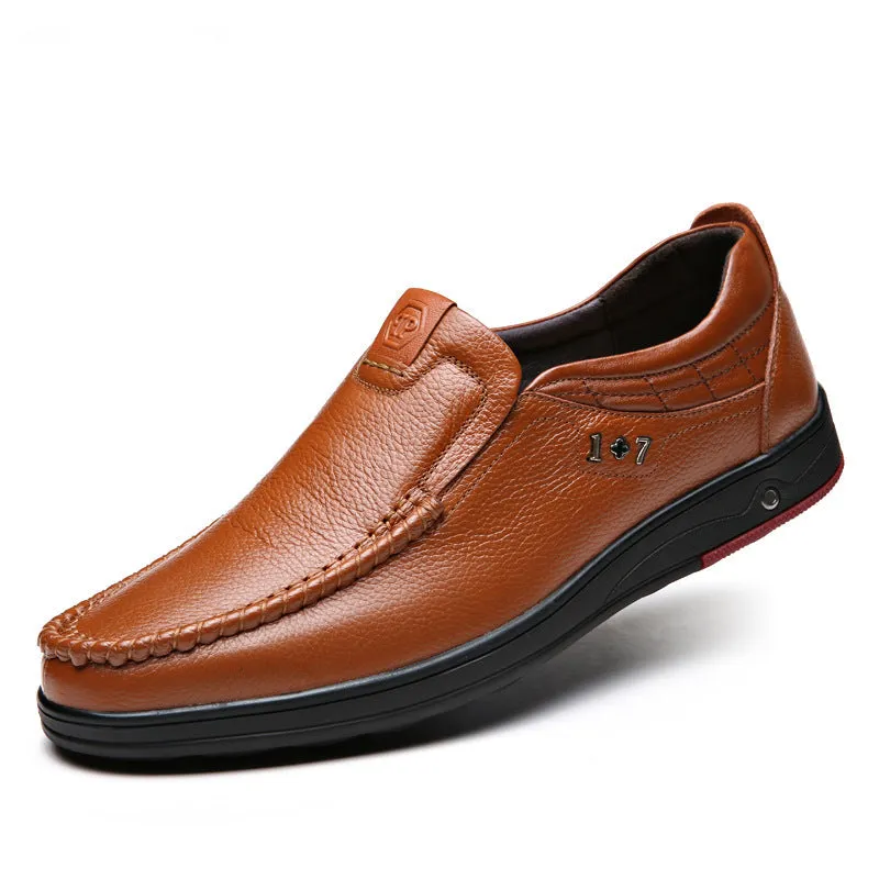 Men's Casual Leather Driving Style Loafer