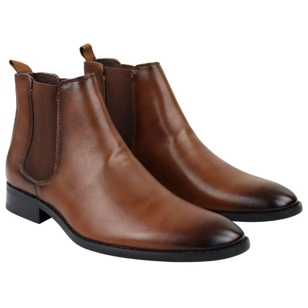 Men's Chelsea Slip On Ankle Boots