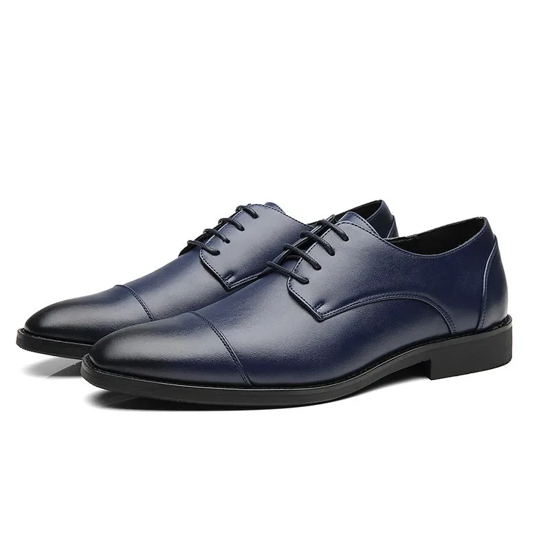 Men's Classic Leather Oxford Dress Shoes