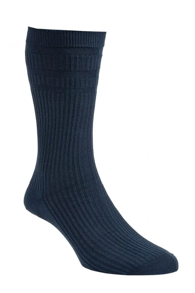 Mens Extra Wide Fit HJ Hall HJ91H Softop Cotton Socks