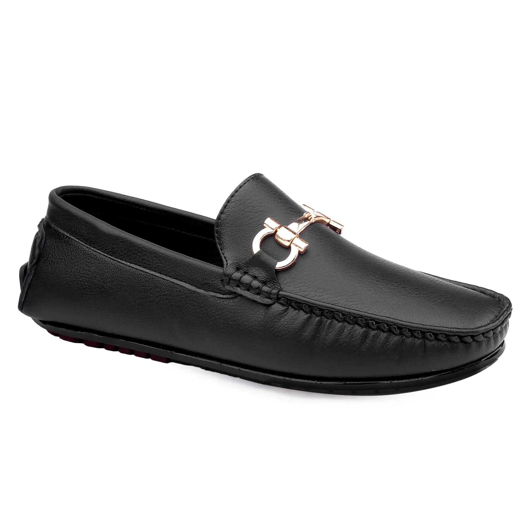 Men's Faux Leather Slip-on Loafers