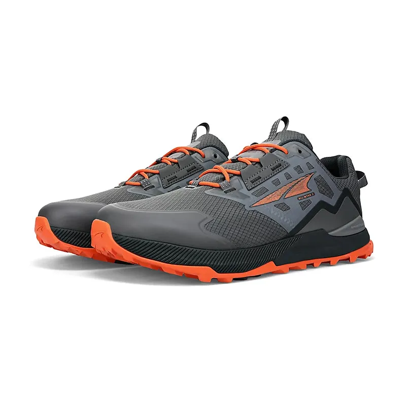 Men's Lone Peak Low All-Weather 2 Gray/Orange