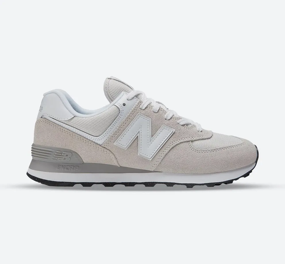 Men's Wide Fit New Balance  ML574EVW Running Trainers - Exclusive - Nimbus Cloud/White ENCAP