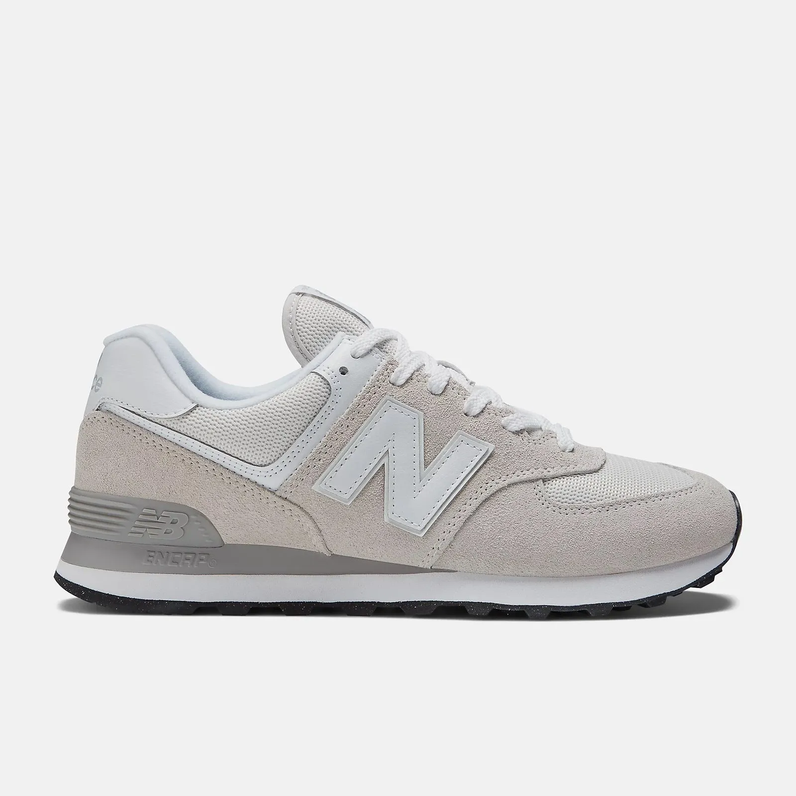 Men's Wide Fit New Balance  ML574EVW Running Trainers - Exclusive - Nimbus Cloud/White ENCAP