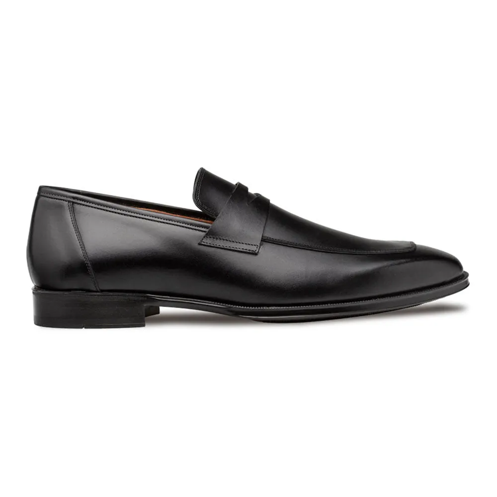 Mezlan Avenue Rubber Sole Penny Black Men’s Loafer Shoes