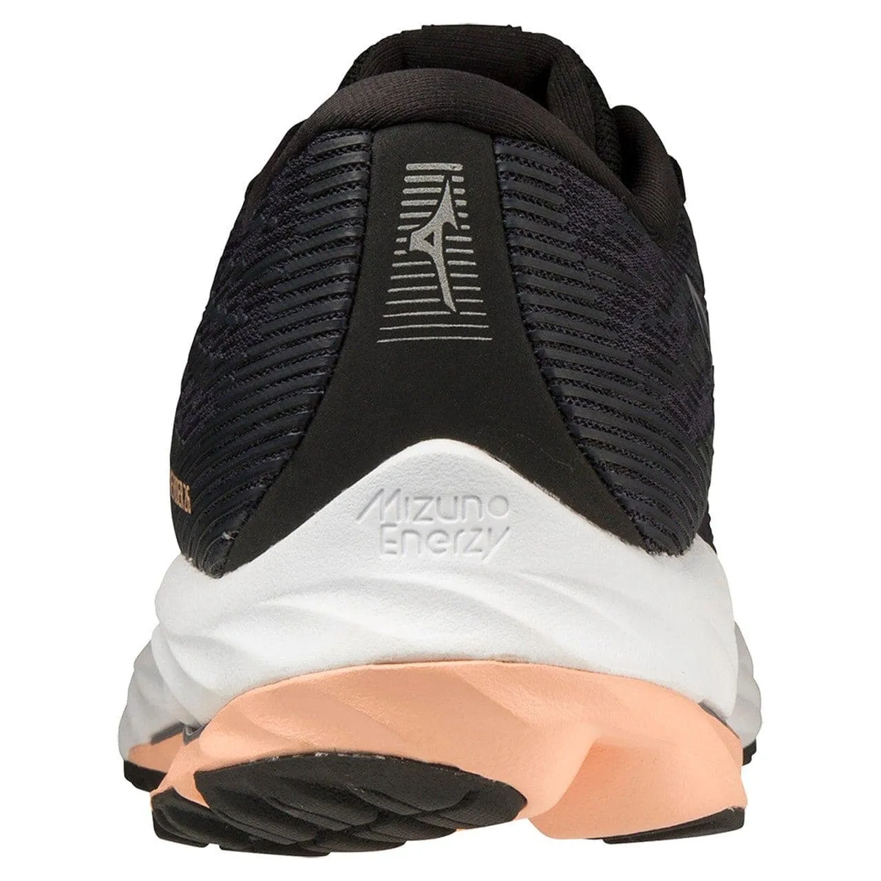 Mizuno Wave Rider 26 Wide (Womens) - OGray/Quicksilver/Salmon