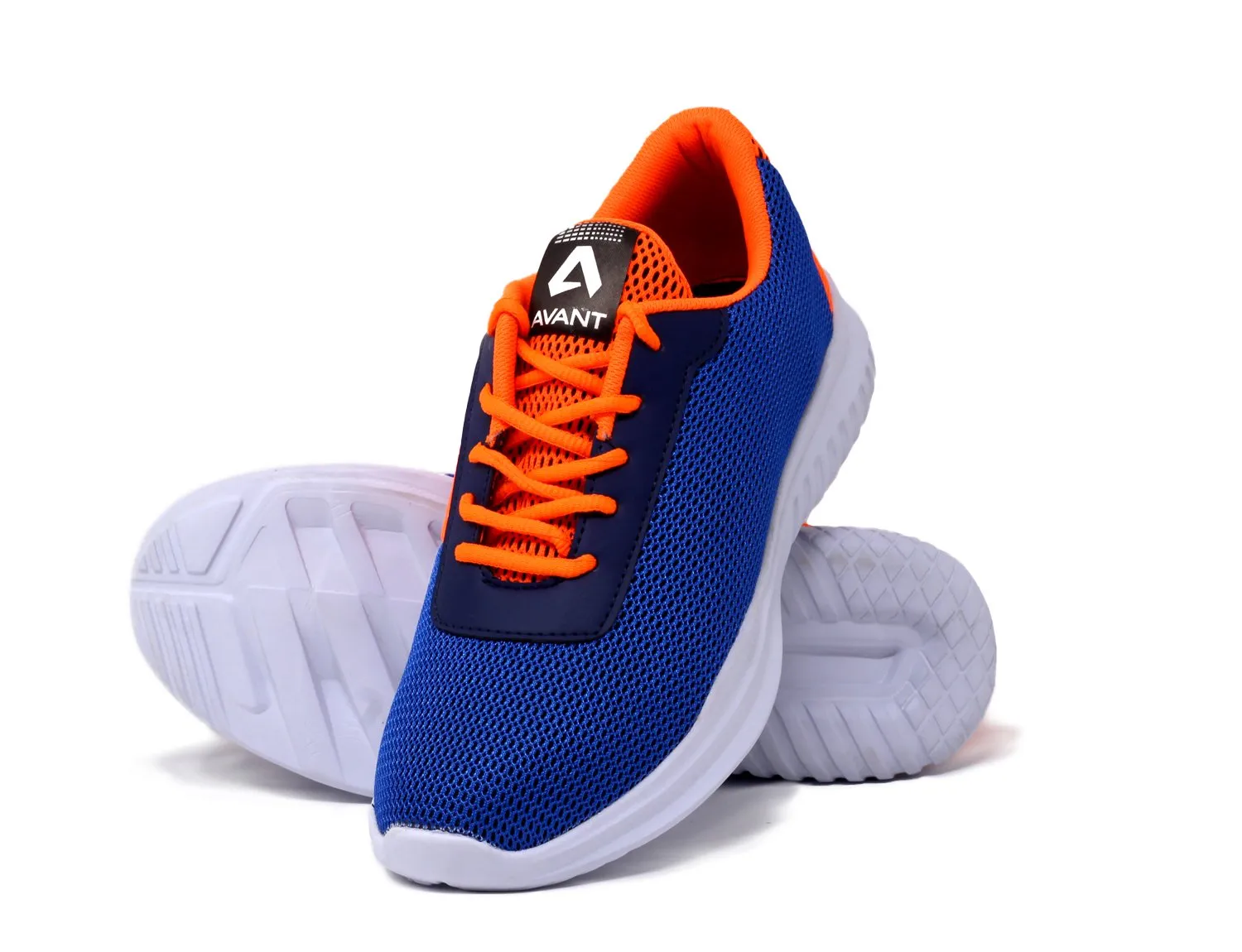 Nitro Running and Gym Shoes - Navy Blue/Orange