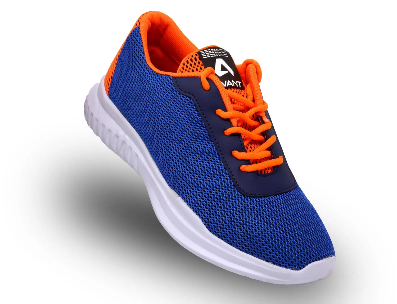 Nitro Running and Gym Shoes - Navy Blue/Orange