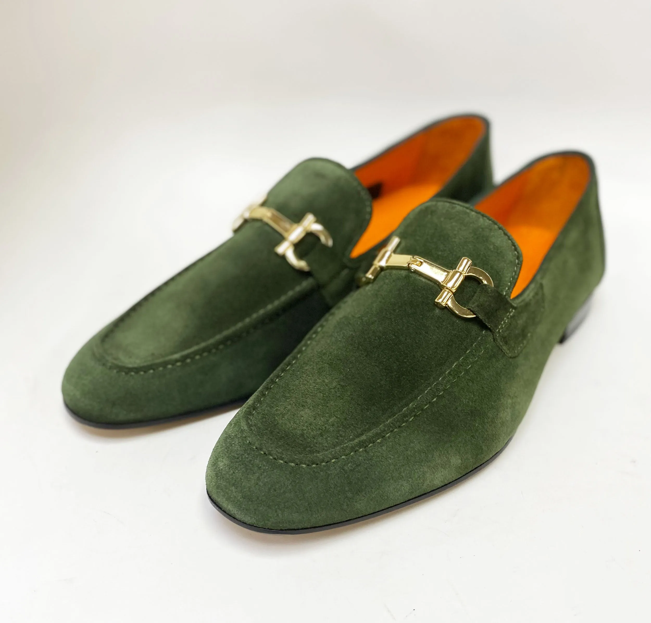 Pelle Suede Loafer Green