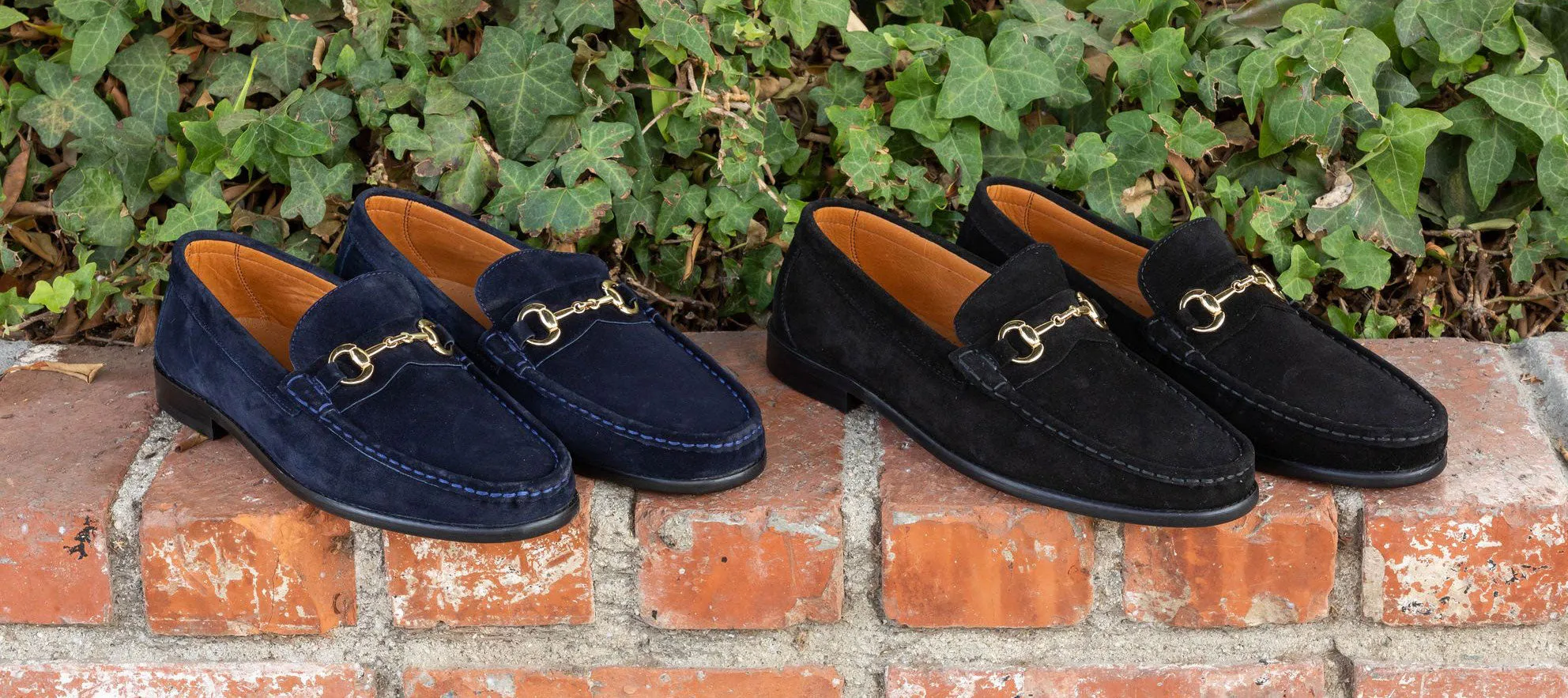 Pelle Suede Loafer Navy