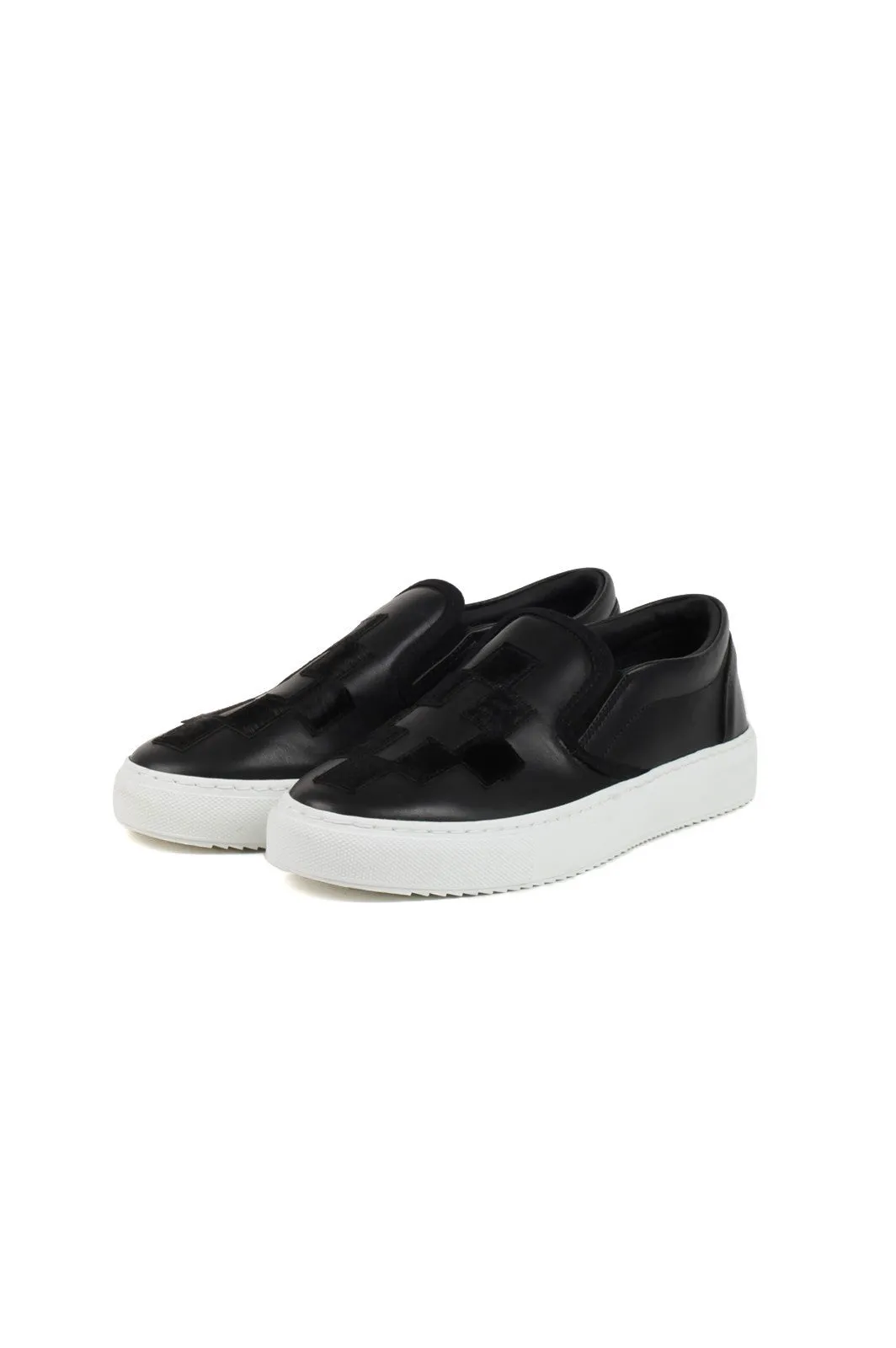 Pony Cross Patch Slip-On