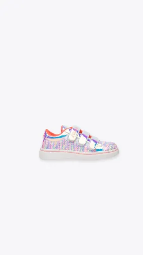 Reversible Sequin Sneakers with Velcro