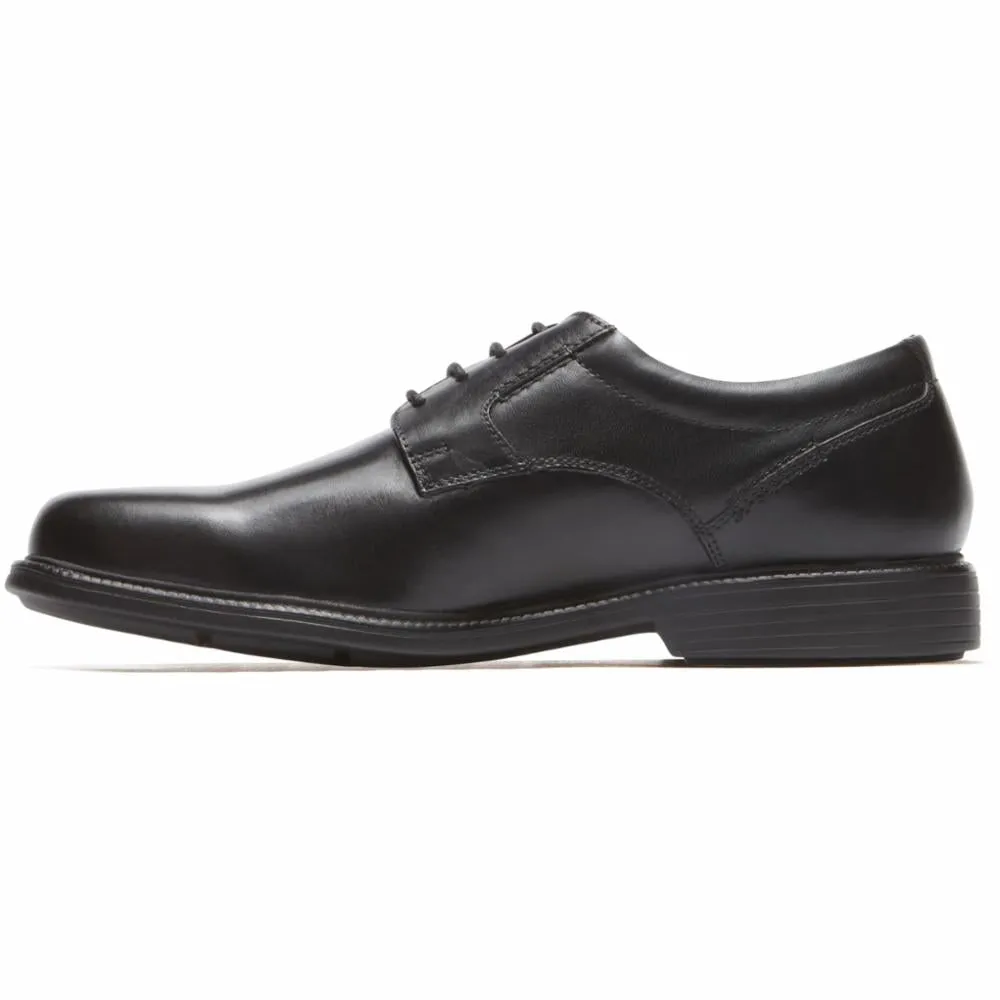 Rockport Men CHARLES ROAD PLAINTOE BLACK