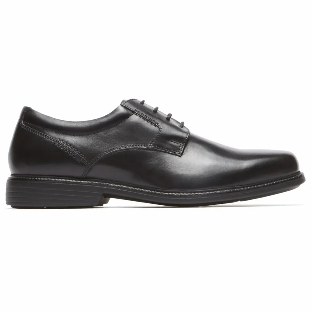 Rockport Men CHARLES ROAD PLAINTOE BLACK