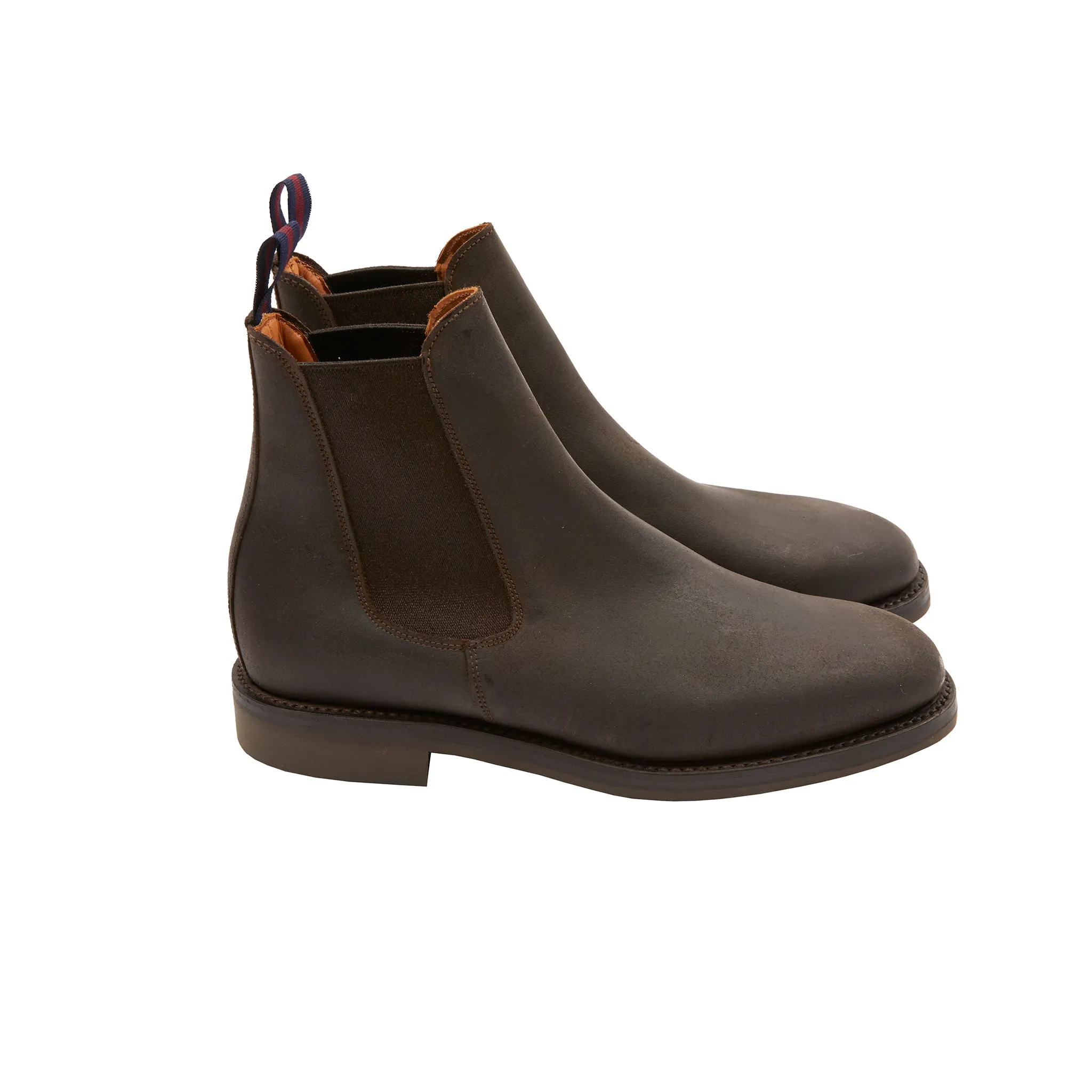 Sanders Liam Kenia Waxy Suede Chelsea Boot