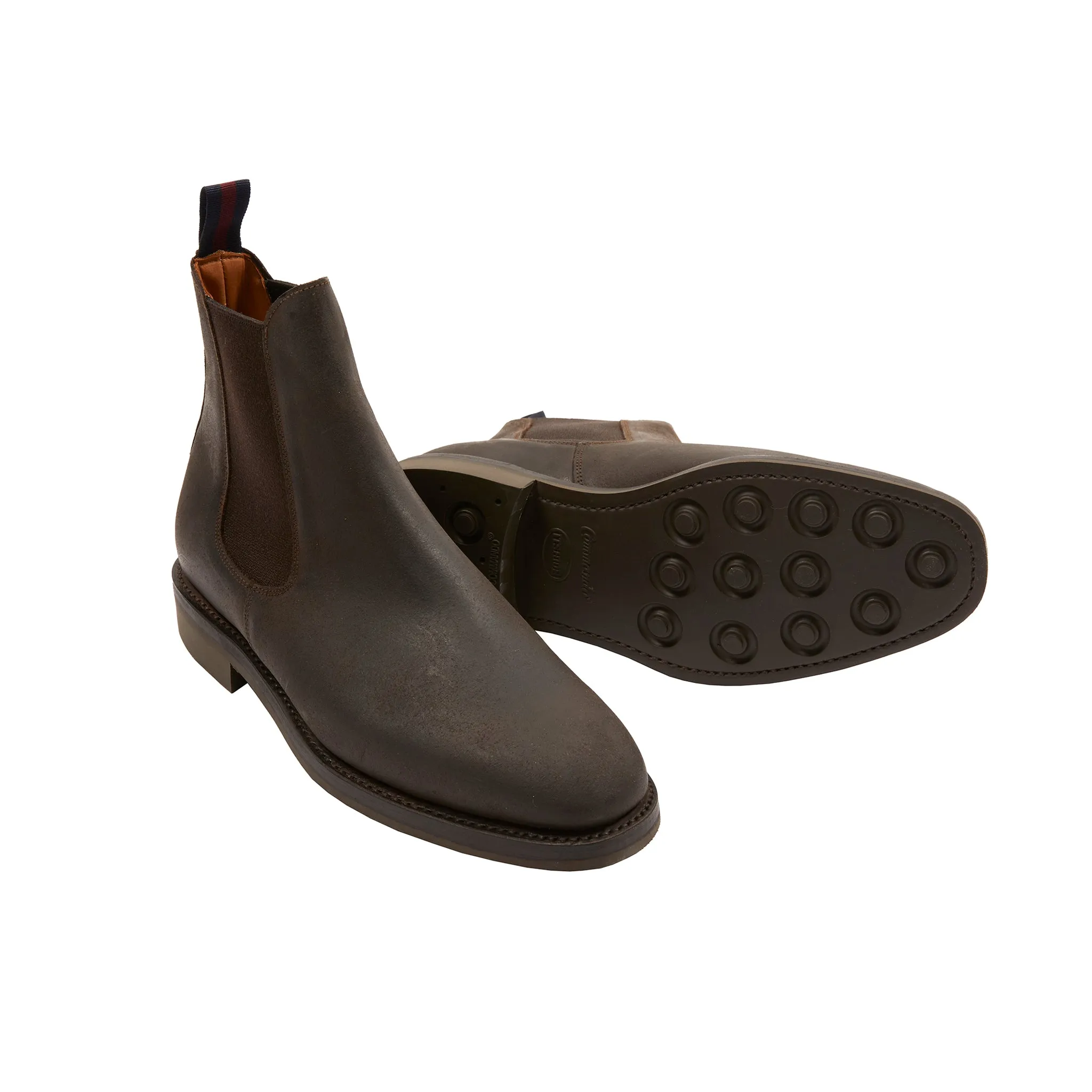 Sanders Liam Kenia Waxy Suede Chelsea Boot