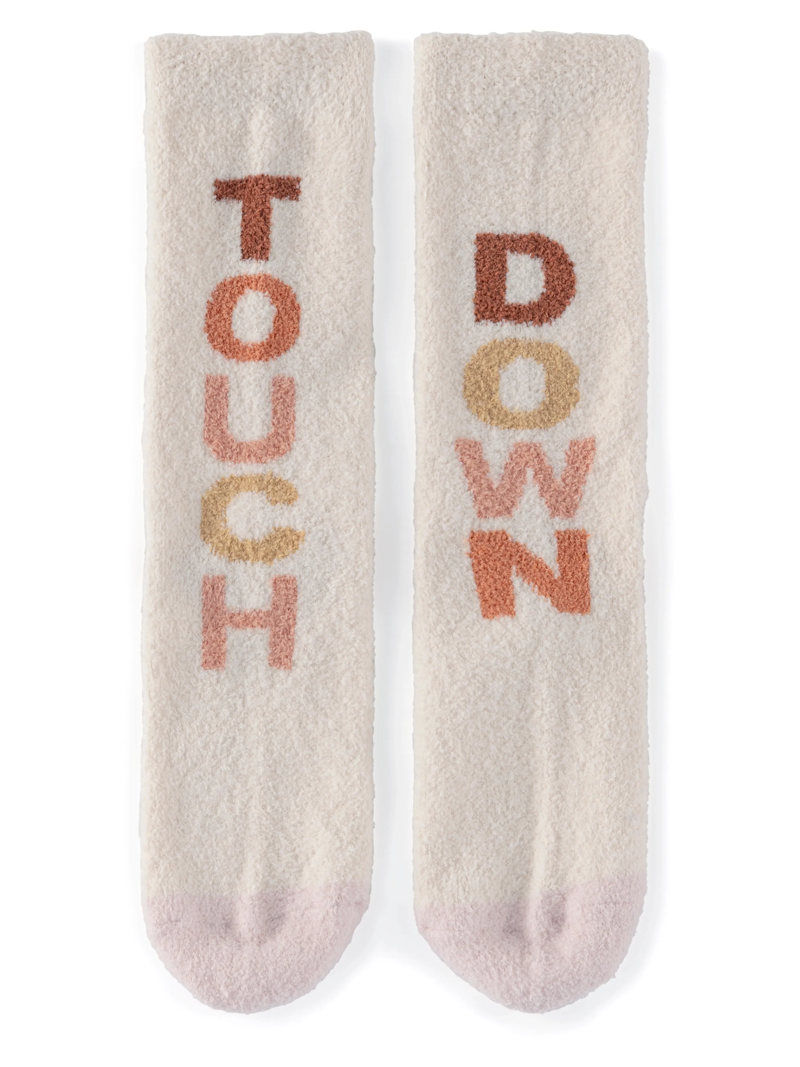 Shiraleah "Touchdown" Socks, Ivory