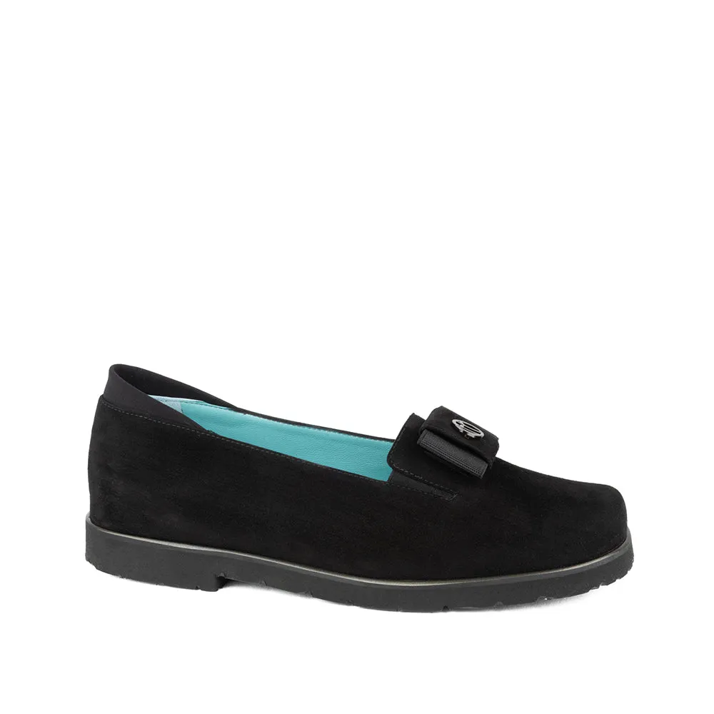 T GAYNOR BLACK SUEDE