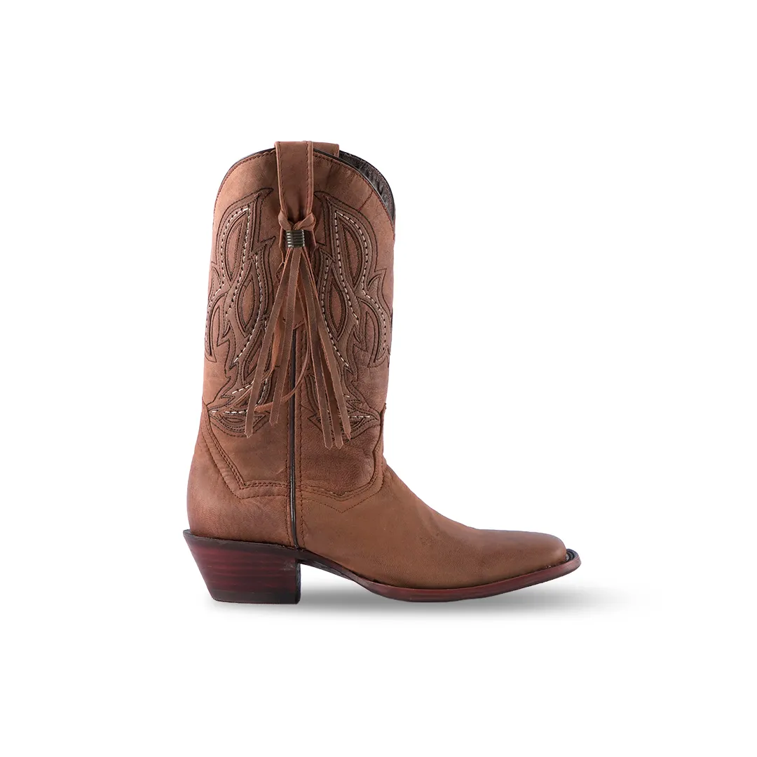 Texas Country Womens Western Boot MatDoog Tabaco E701