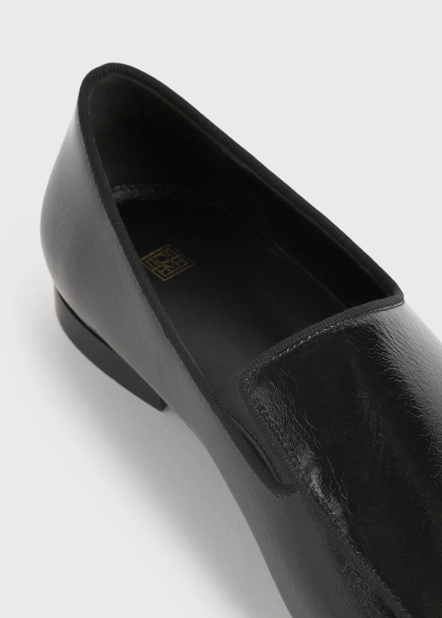 The Piped Loafer black