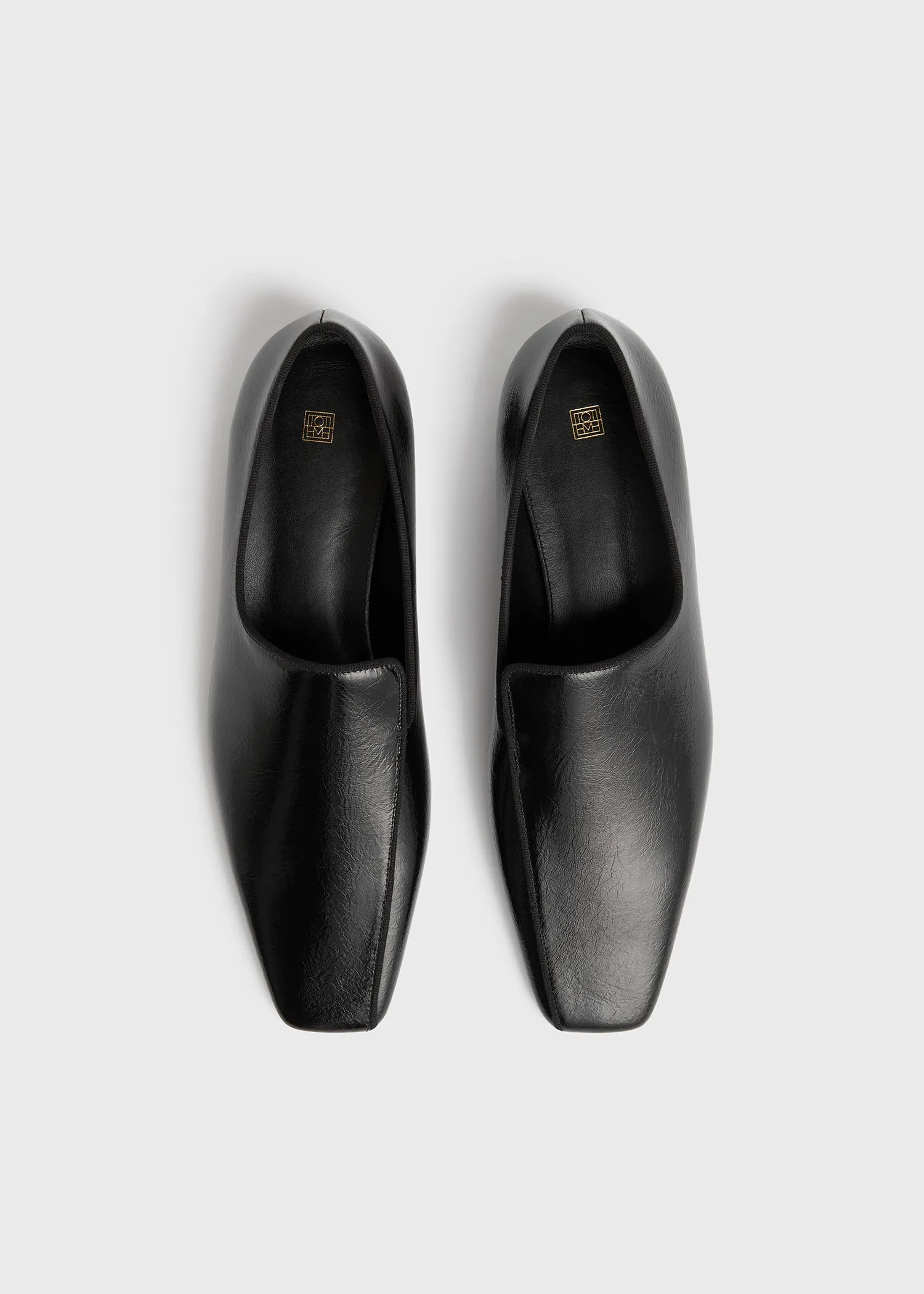 The Piped Loafer black