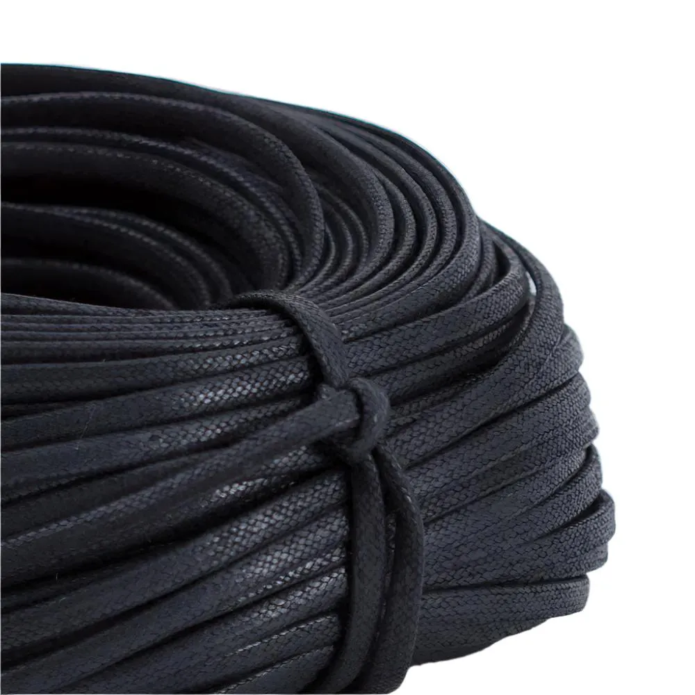 Wellington Flat Waxed Dress Shoelaces