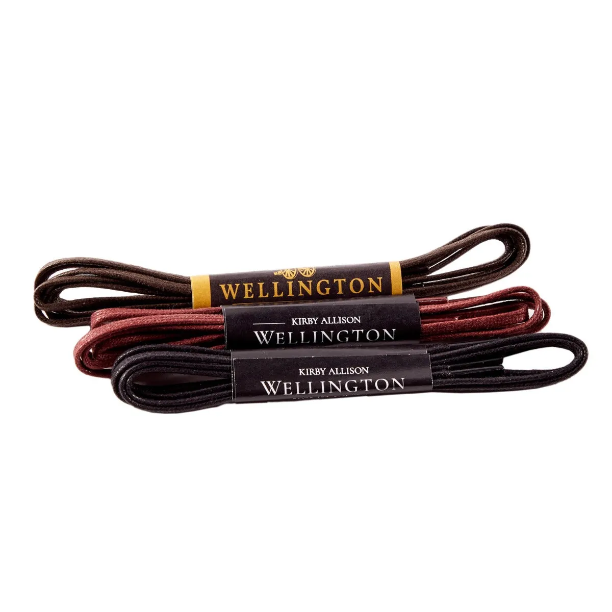 Wellington Flat Waxed Dress Shoelaces