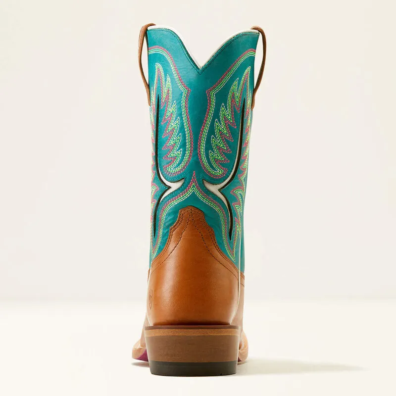 WOMENS ARIAT FUTURITY COLT TAN/BLUE: 10051021