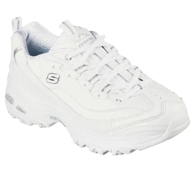 Women's Wide Fit Skechers 11931 D'lites Fresh Start Sneakers